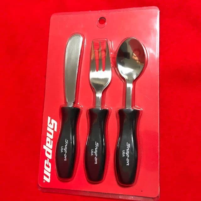 スナップオン　スプーン　フォーク　ナイフ　ブラック Amazon.co.jp: スナップオン/ナイフ フォーク スプーンのセット黒 Snap